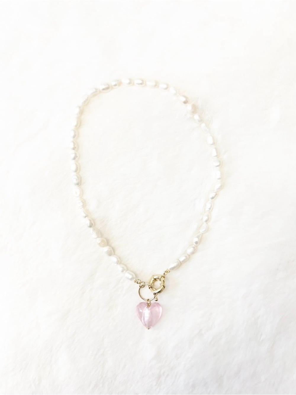 Petit Moments x Revolve Lisa Necklace in Pink - Picture 6 of 9